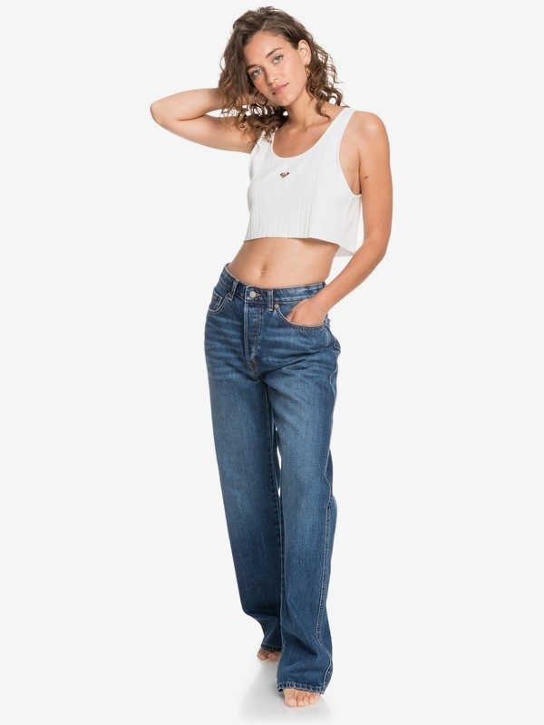 Hazey Daze High Waist Jeans Erjdp03238 Roxy