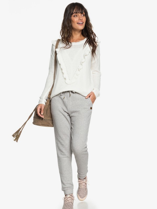 roxy, Glassy Waves Joggers, HERITAGE HEATHER (sgrh) 0 Glassy Waves Joggers Grey ERJFB03189 Roxy