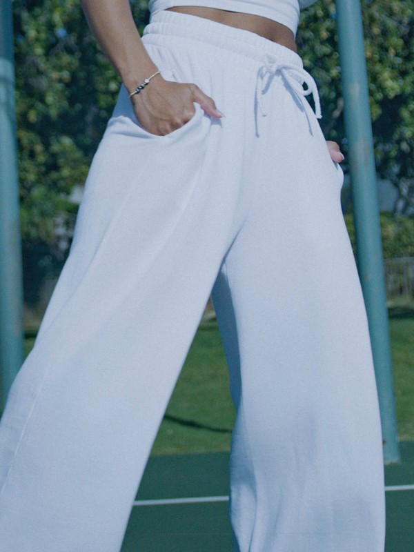 Kelia Fly Girl Wide Leg Tracksuit Bottoms for Women Roxy