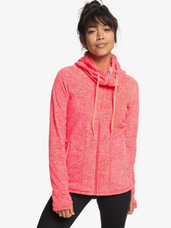roxy, Electric Feeling - Kapuzenpulli mit Reißverschluss für Frauen, ODALISCA (rlg0) 0 Electric Feeling - Kapuzenpulli mit Reißverschluss für Frauen Rot ERJFT03790 Roxy