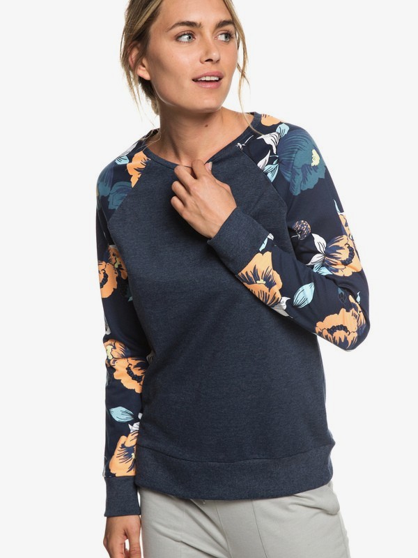 roxy, Summertime Legend - Sudadera para Mujer, DRESS BLUES (btk0) 0 Summertime Legend - Sudadera para Mujer Azul ERJFT03945 Roxy