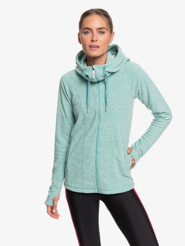 Electric Feeling Zip-Up Hoodie ERJFT04148 | Roxy