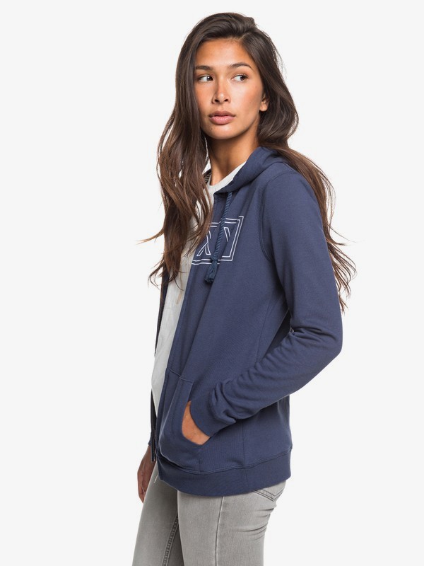 Roxy - Cosmic Nights - Hoodie met Rits voor Dames