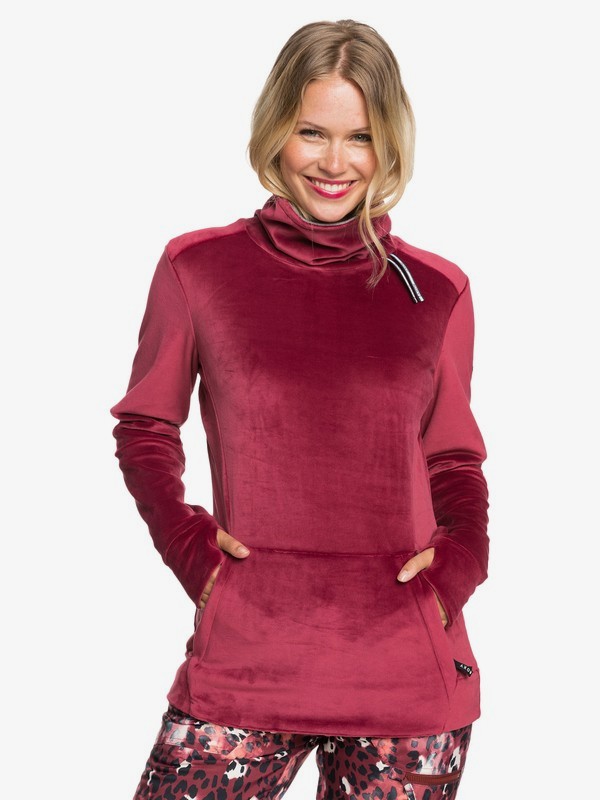 Roxy - Deltine - Technische Fleece met Kokerkraag voor Dames