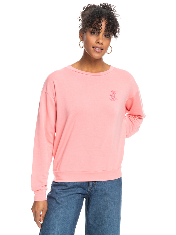 Surfing By Moonlight Cozy Loungewear Sweatshirt Roxy