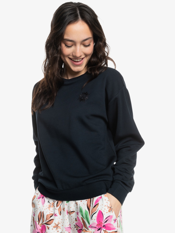 Roxy Surfing By Moonlight Sweater - Anthracite