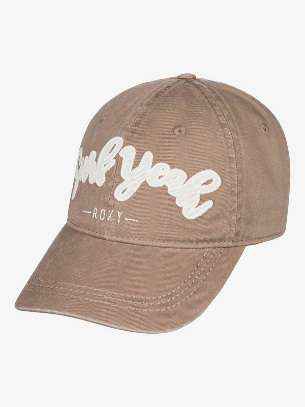 roxy, Dear Believer 2 Baseball Cap, CAFE AU LAIT (ckv0) 0 Dear Believer 2 Baseball Cap Brown ERJHA03436 Roxy