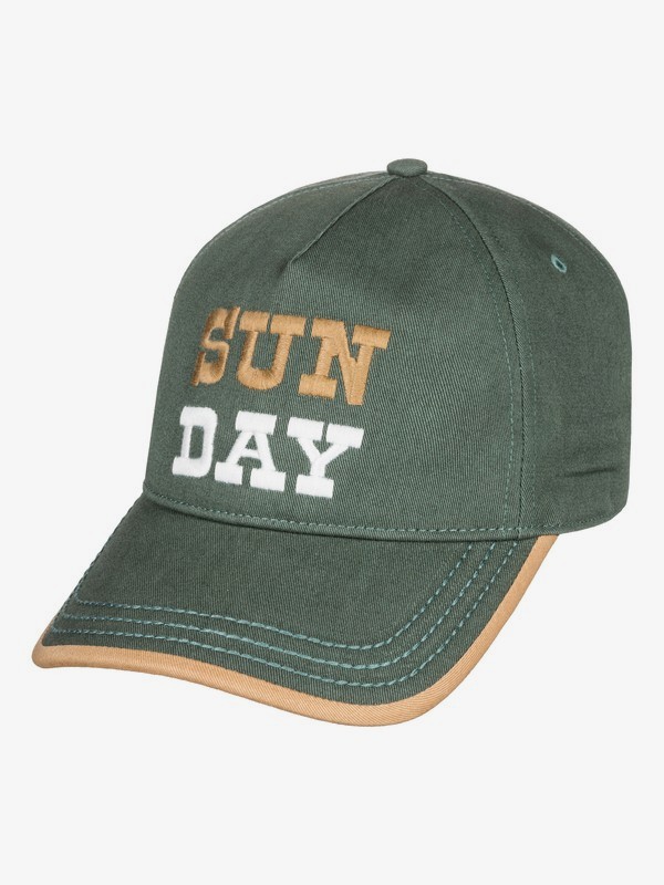 roxy, Next Level Washed Baseball Cap, THYME (cqy0) 0 Next Level Washed Baseball Cap Brown ERJHA03437 Roxy
