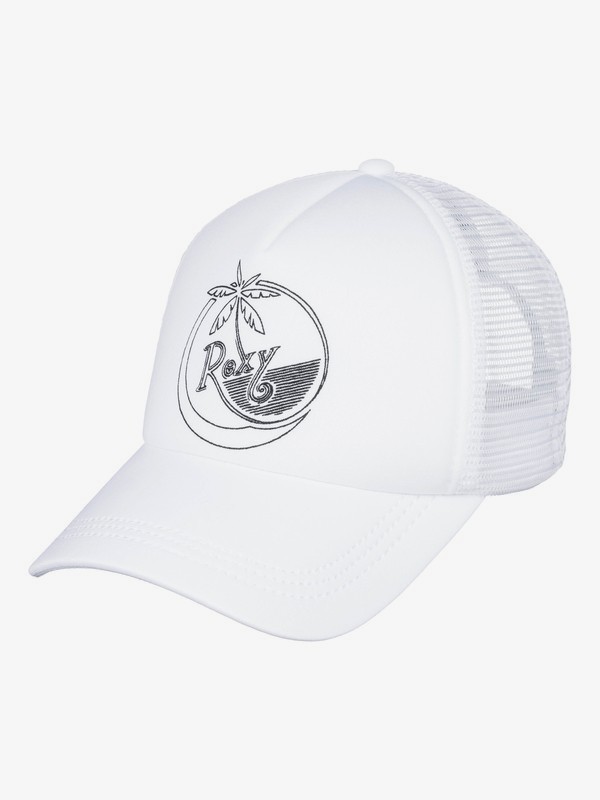 roxy, Truckin Color Trucker Hat, MARSHMALLOW (wbt0) 0 Truckin Color Trucker Hat White ERJHA03483 Roxy