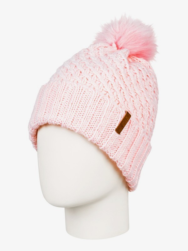 roxy, Blizzard - Gorro con Pompón para Mujer, PRISM PINK (meq0) 0 Blizzard - Gorro con Pompón para Mujer Rosa ERJHA03555 Roxy