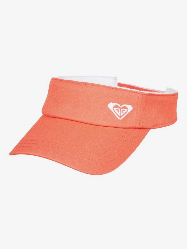 roxy, Kind Of Beautiful Visor, ROSARANCIO (mhf0) 0 Kind Of Beautiful Visor Pink ERJHA03606 Roxy