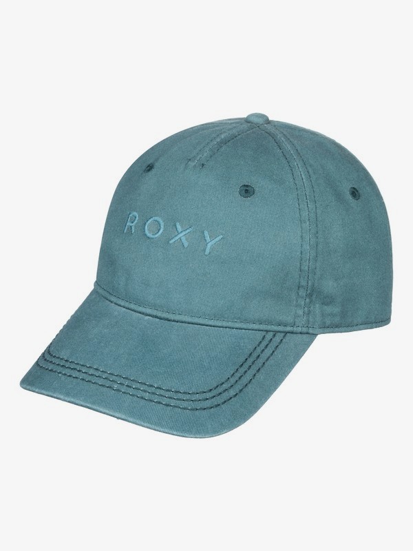 roxy, Dear Believer Baseball Hat, TROOPER (bln0) 0 Dear Believer Baseball Hat Blue ERJHA03648 Roxy