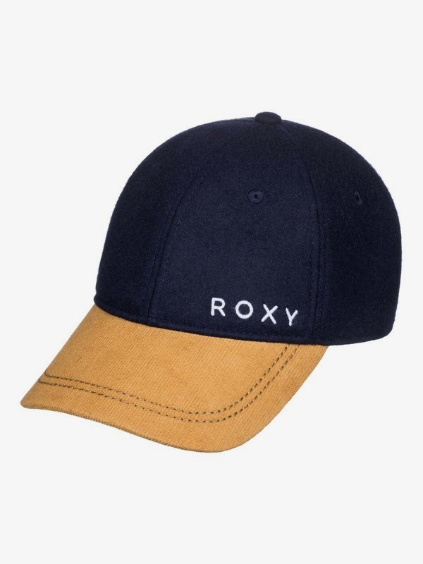 roxy, Gold Circle Baseball Hat, MOOD INDIGO (bsp0) 0 Gold Circle Baseball Hat Blue ERJHA03651 Roxy