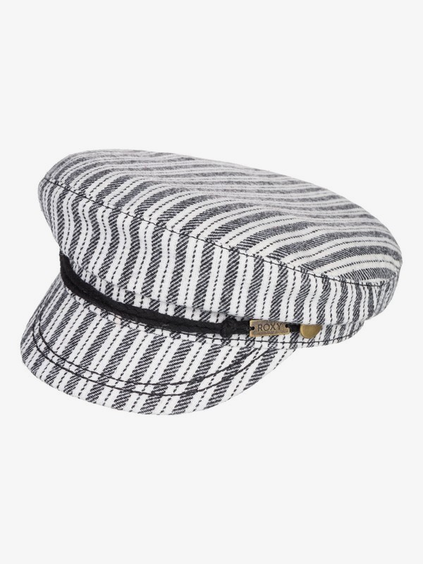 roxy, Pressed Flowers Baker Boy Hat, ANTHRACITE (kvj0) 0 Pressed Flowers Baker Boy Hat Black ERJHA03654 Roxy
