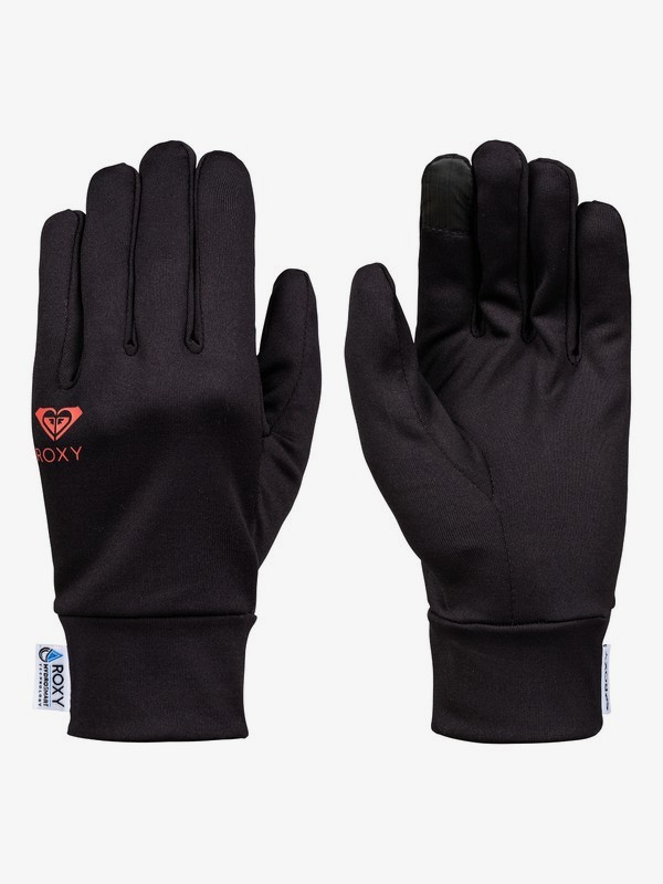 roxy, HydroSmart Snowboard/Ski Liner Gloves, TRUE BLACK (kvj0) 0 HydroSmart Snowboard/Ski Liner Gloves Black ERJHN03137 Roxy