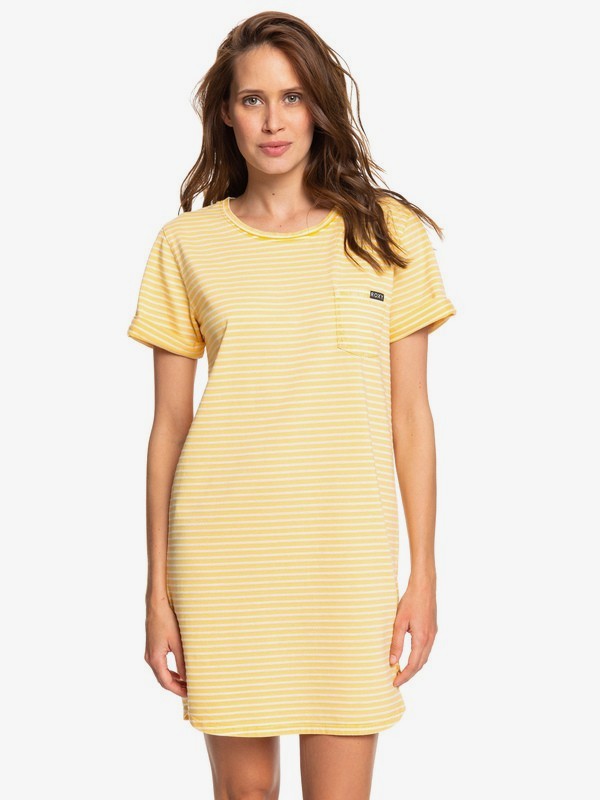 roxy yellow dress