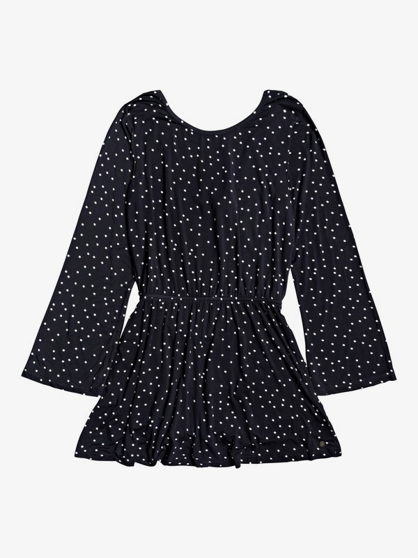 roxy, Pretty Stardust Long Sleeve Romper, SNOW WHITE LITTLE THING (wbk6) 0 Pretty Stardust Long Sleeve Romper White ERJKD03288 Roxy