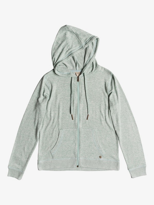 roxy, Cozy Zip-Up Hoodie, FELDSPAR HEATHER (gjgh) 0 Cozy Zip-Up Hoodie ERJKT03491 Roxy