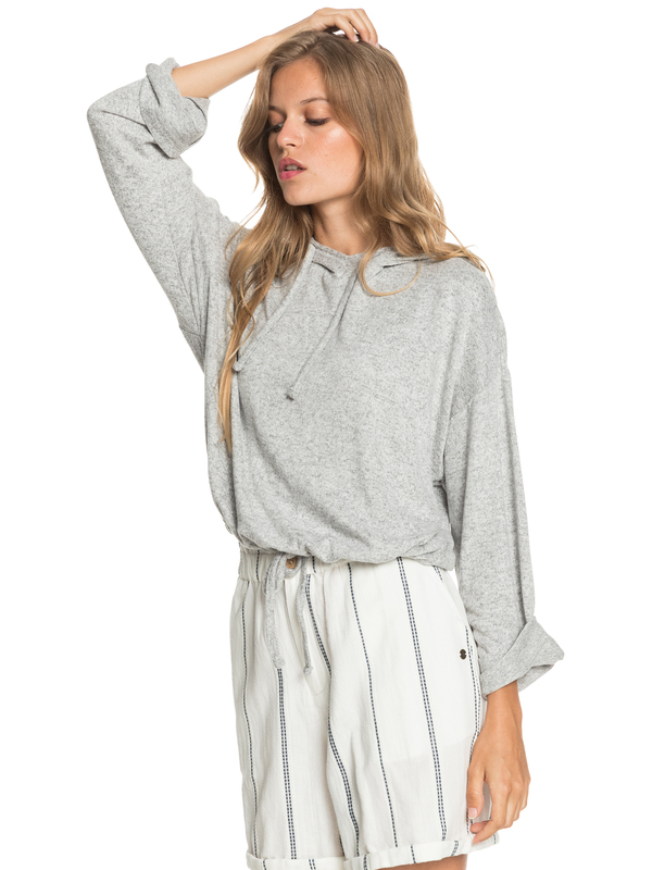 Roxy - Super Chill - Cropped Hoodie voor Dames