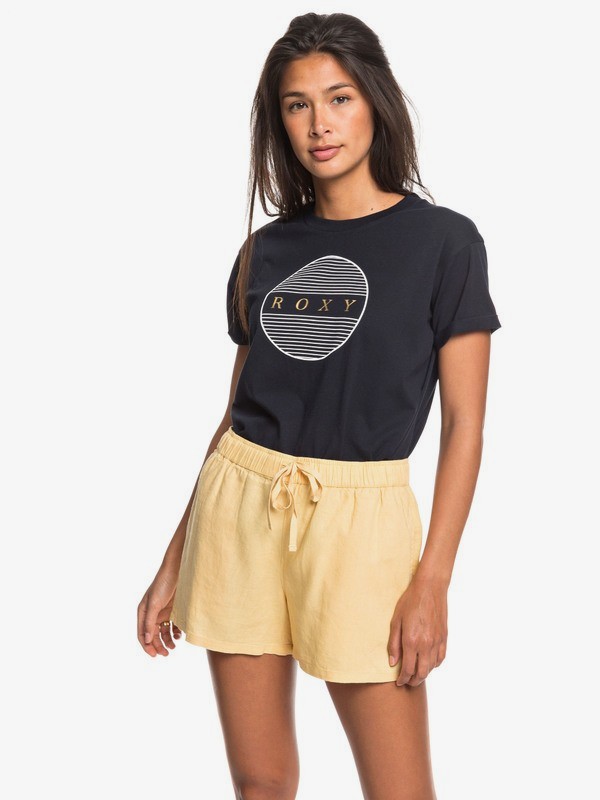 Love Square - Linen Beach Shorts  ERJNS03249