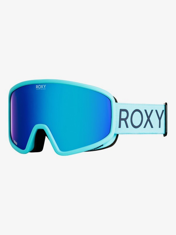 roxy, Feenity - Máscara para Snowboard/Esquí para Mujer, AQUA (bgm0) 0 Feenity - Máscara para Snowboard/Esquí para Mujer Azul ERJTG03093 Roxy