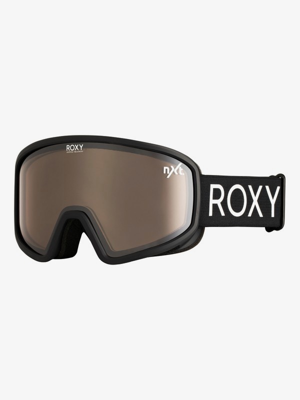 roxy, Feenity - Máscara para Snowboard/Esquí para Mujer, TRUE BLACK (kvj0) 0 Feenity - Máscara para Snowboard/Esquí para Mujer Negro ERJTG03093 Roxy