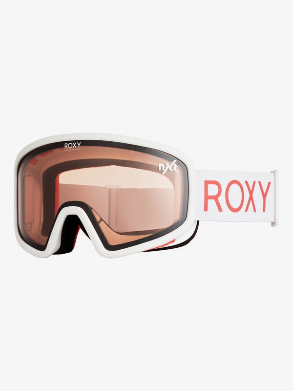 roxy, Feenity - Máscara para Snowboard/Esquí para Mujer, BRIGHT WHITE (wbb0) 0 Feenity - Máscara para Snowboard/Esquí para Mujer Blanco ERJTG03093 Roxy