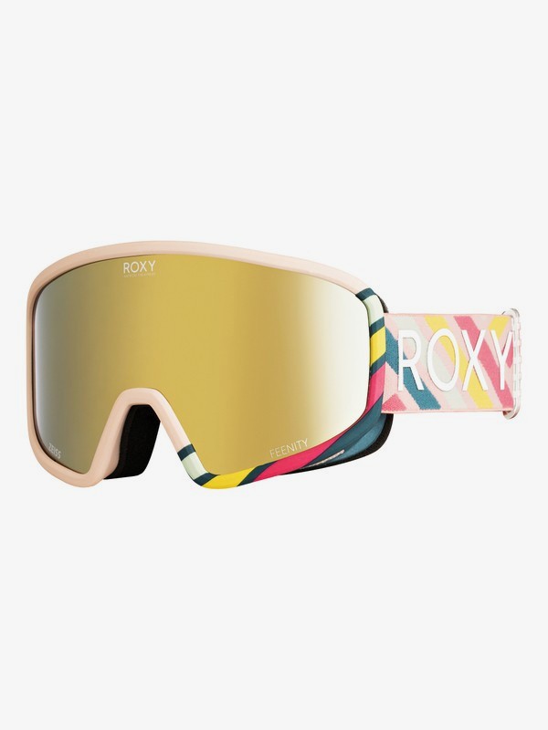 roxy, Feenity 2-in-1 - Máscara para Snowboard/Esquí para Mujer, NORTH SEA POP SNOW (bqb1) 0 Feenity 2-in-1 - Máscara para Snowboard/Esquí para Mujer Azul ERJTG03094 Roxy