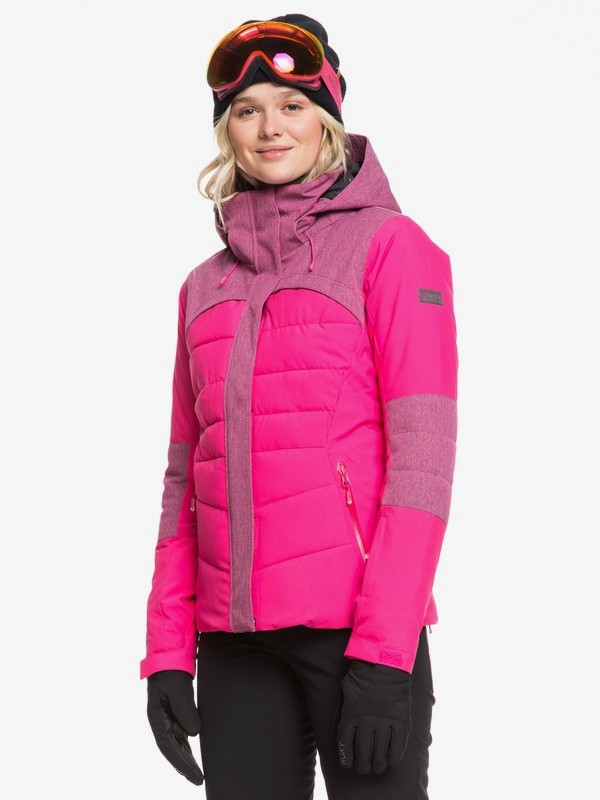roxy, Dakota - Chaqueta para Nieve para Mujer, BEETROOT PINK (mml0) 0 Dakota - Chaqueta para Nieve para Mujer Rosa ERJTJ03220 Roxy
