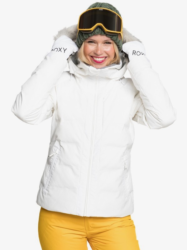 Clouded Veste de snow pour Femme 3613375530361 Roxy