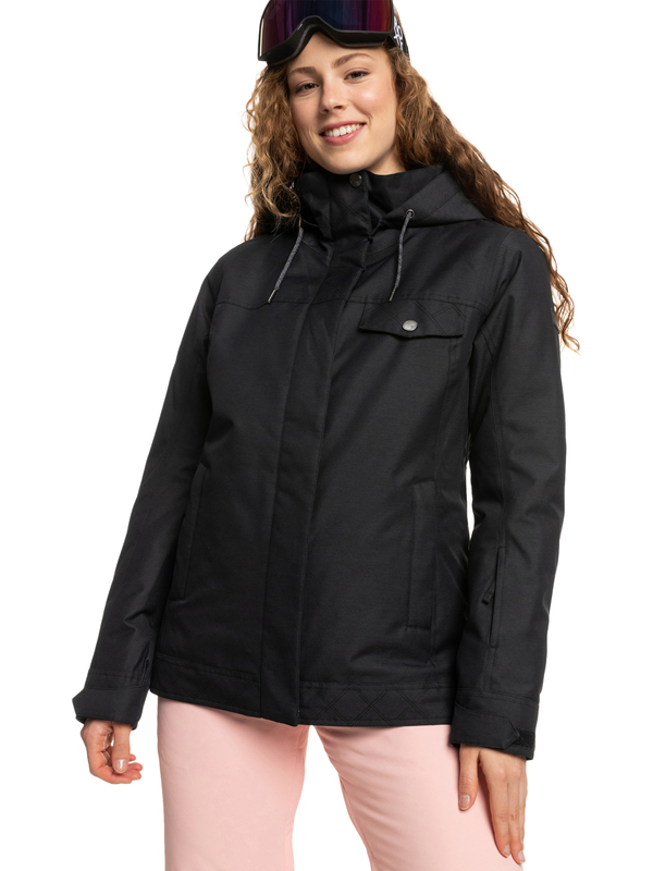 Roxy Billie Insulated Ski/snowboard Jas Dames Maat M Zwart