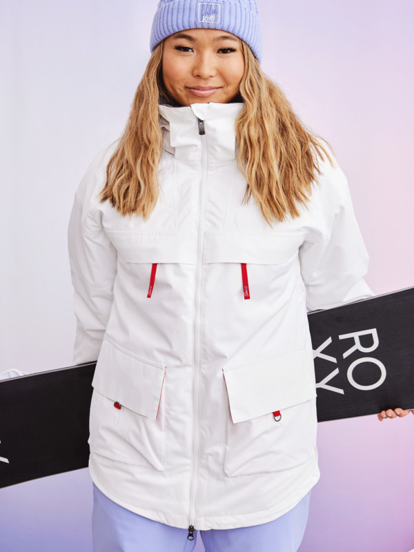 Womens Chloe Kim Insulated Snow Jacket for Women Roxy