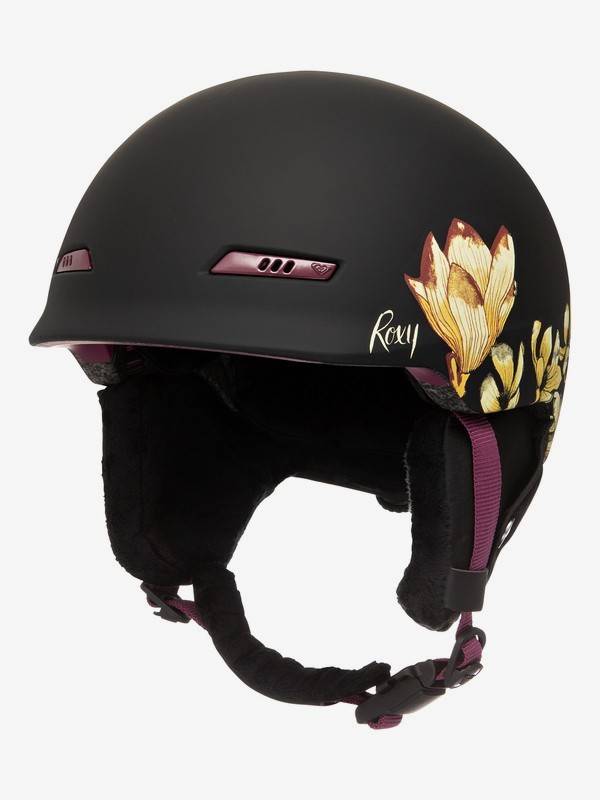 roxy, Angie SRT - Casco para Esquí/Snowboard para Mujer, TRUE BLACK MAGNOLIA (kvj6) 0 Angie SRT - Casco para Esquí/Snowboard para Mujer Negro ERJTL03036 Roxy