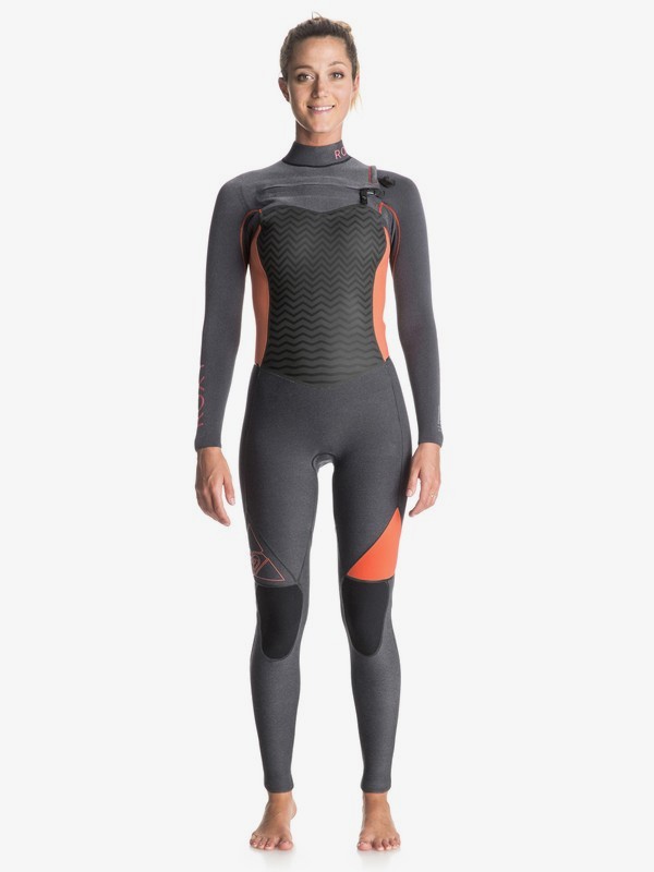 roxy, Performance 3/2mm - Traje De Surf Integral Con Cremallera En El Pecho, MID HEATHER GREY (sla0) 0 Performance 3/2mm - Traje De Surf Integral Con Cremallera En El Pecho Gris ERJW103002 Roxy