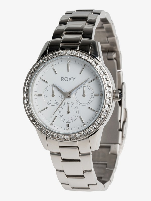 roxy, Jewel - Analogue Watch for Women, SILVER (sja0) 0 Jewel - Analogue Watch for Women Grey ERJWA03020 Roxy