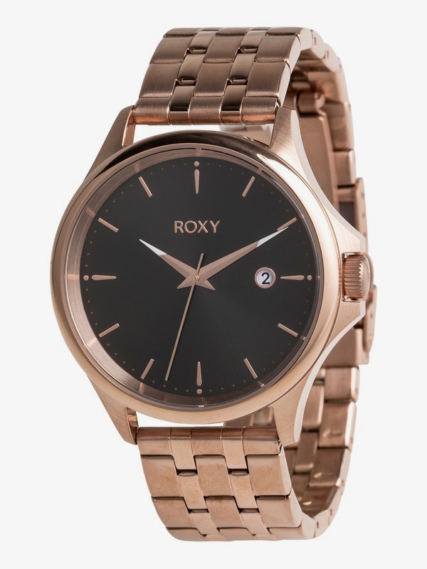 roxy, Messenger Metal - Analogue Watch for Women, ROSE GOLD (mkp0) 0 Messenger Metal - Analogue Watch for Women Pink ERJWA03023 Roxy