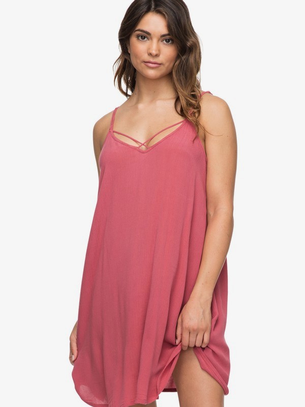 roxy, Half Year Old Strappy Dress, HOLLY BERRY (mmt0) 0 Half Year Old Strappy Dress Pink ERJWD03219 Roxy