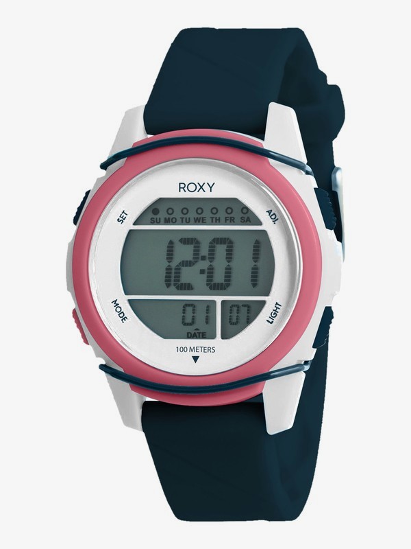 roxy, Kaili - Digital Watch for Women, NAVY/WHITE/PINK (xbwm) 0 Kaili - Digital Watch for Women Blue ERJWD03236 Roxy