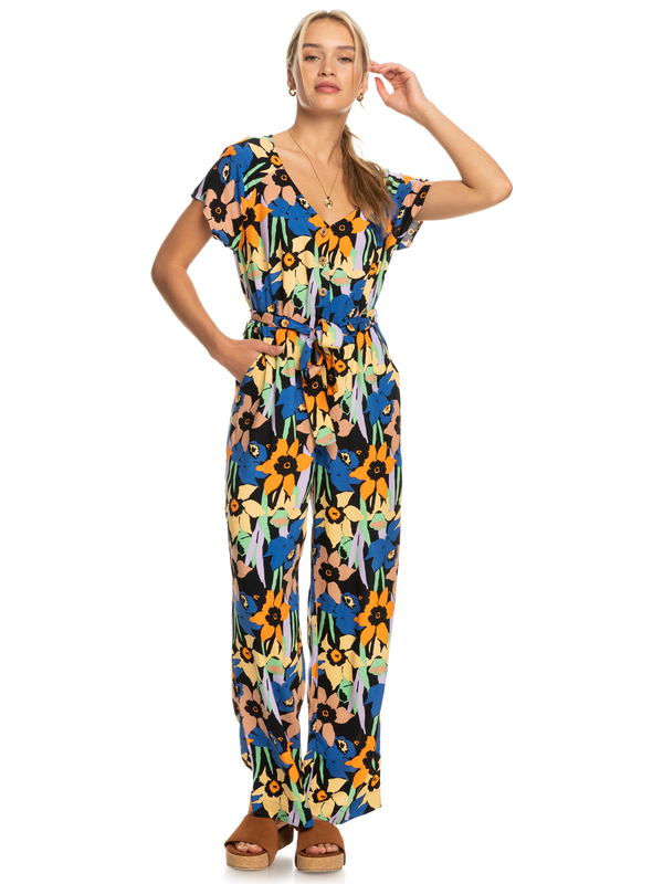 Roxy - Breeze Of Sea - Enkellange Jumpsuit voor Dames