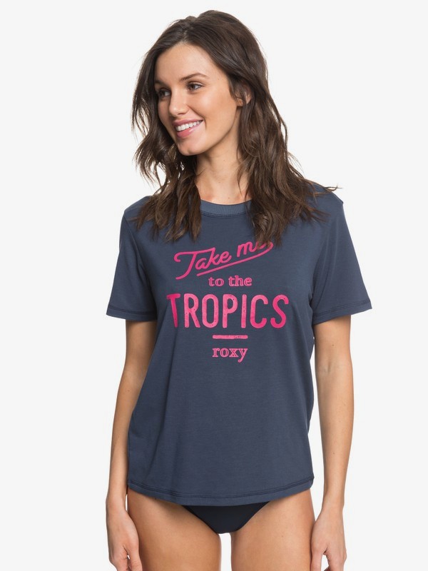 Surf Short Sleeve UPF 50 Surf TShirt for Women Roxy