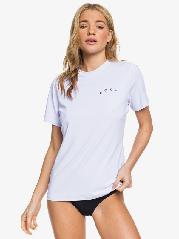 Roxy - Enjoy Waves - Rash Vest met Korte Mouwen voor Dames