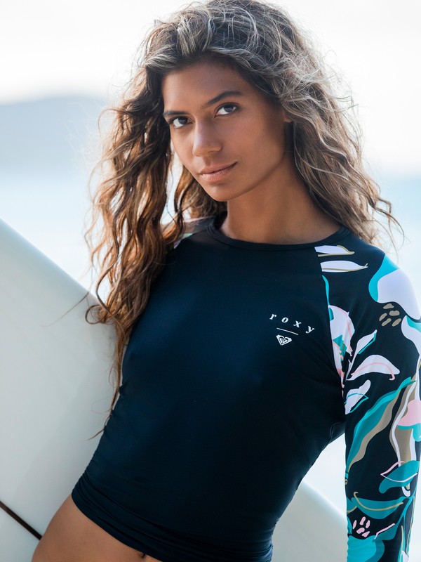 Roxy - Beach Classics - UPF 50 Rash Vest met Lange Mouw voor Dames