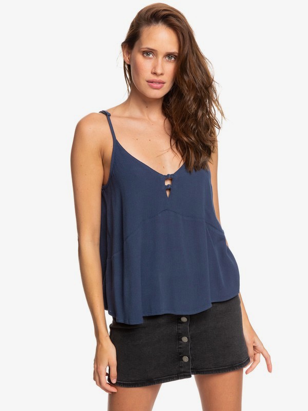roxy, Shifting Sky Cami Top, MOOD INDIGO (bsp0) 0 Shifting Sky Cami Top Blue ERJWT03225 Roxy