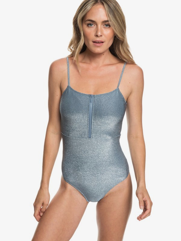 roxy, Color My Life - Maillot de bain une pièce pour Femme, BLUE MIRAGE GLITTER (bmke) 0 Color My Life - Maillot de bain une pièce pour Femme Bleu ERJX103171 Roxy