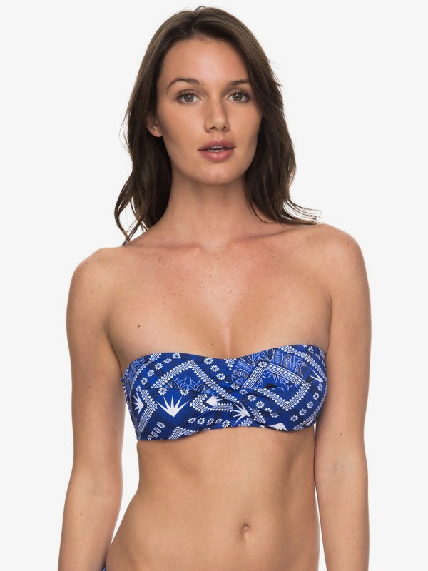 Roxy Essentials Bandeau Bikini Top For Women Erjx Roxy