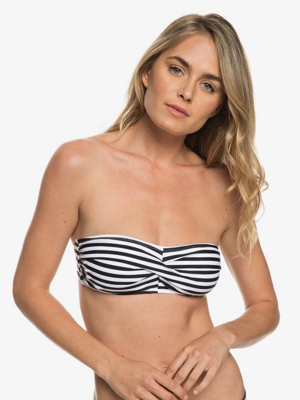 Roxy Essentials Bandeau Bikini Top For Women Sexiezpicz Web Porn