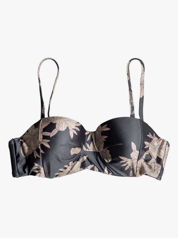 Roxy - Romantic Senses - Voorgevormde Bandeau Bikinitop met Beugels voor Dames