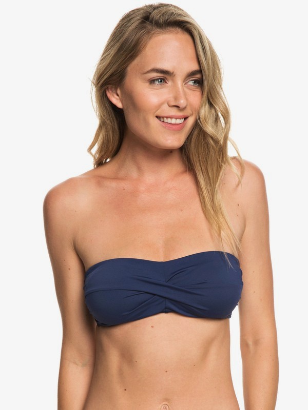 roxy, Beach Classics - Bandeau Bikinitop voor Dames, MEDIEVAL BLUE (bte0) 0 Beach Classics - Bandeau Bikinitop voor Dames Blue ERJX303955 Roxy