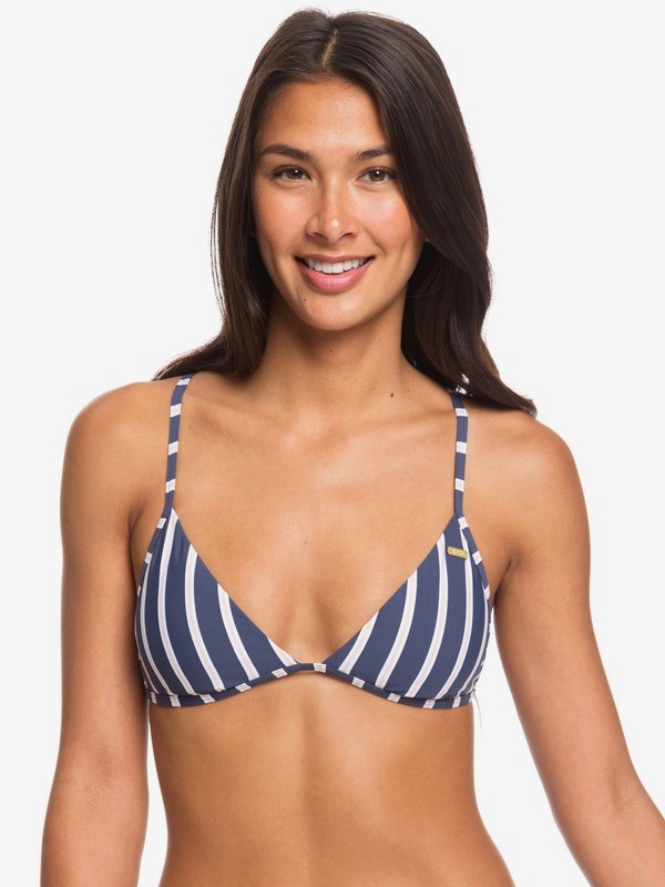 roxy, PT BEACH CLASSICS FIX TRI REG, EVENING SAND SPORTY STRIPES S (mez2) 0 PT BEACH CLASSICS FIX TRI REG Rosa ERJX304018 Roxy