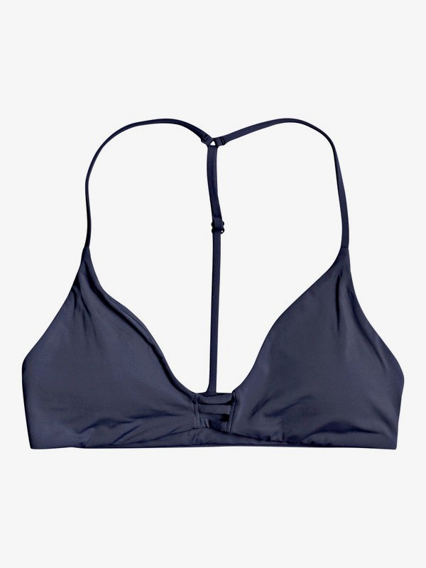 Beach Classics Fixed Triangle Bikini Top for Women ERJX304152 Roxy